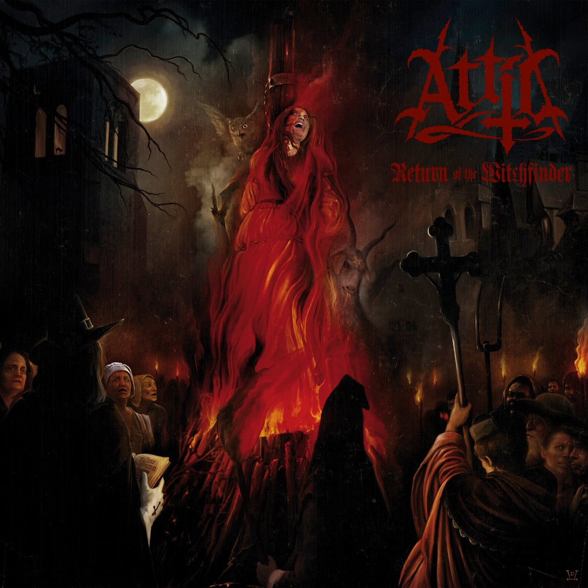 ATTIC - RETURN OF THE WITCHFINDER LP