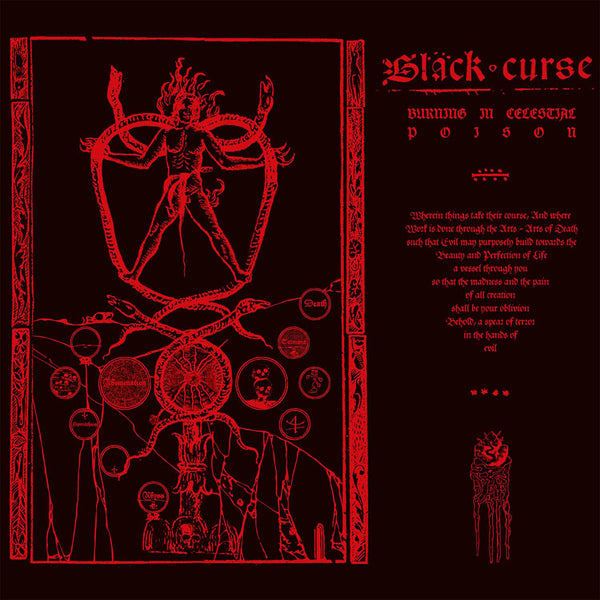 BLACK CURSE - BURNING IN CELESTIAL POISON LP ***PRE-ORDER***