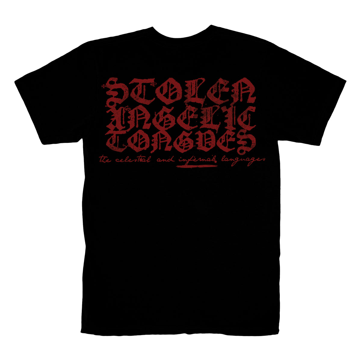 AUROCH - STOLEN ANGELIC TONGUES T-SHIRT - 20 Buck Spin